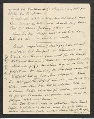 Nachlass Franz Steindachner, Brief von Adolf Lendl an Franz Steindachner (08.07.1910), Inv.Nr. 298.02, Seite 2